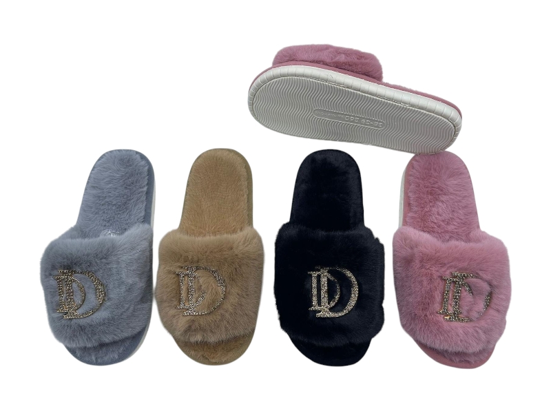 Тапочки Rai shoes (36-41) WP5013 mix (зима)
