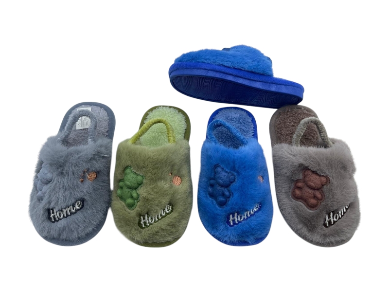 Тапочки Rai shoes (30-35) WP5041 mix (зима)