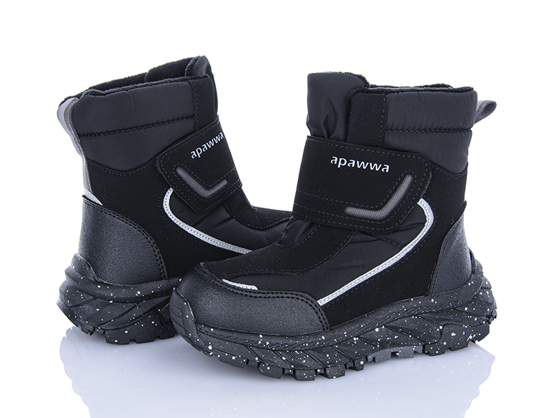 Дутики Clibee-ShoSho (28-33) ABD1552P-1 black (зима)
