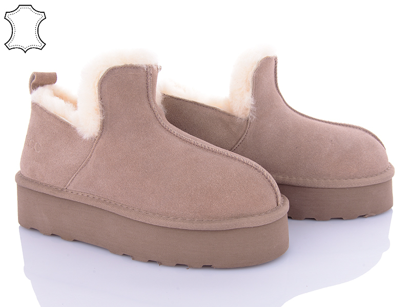 Угги PL PS (36-41) 5804 khaki (зима)