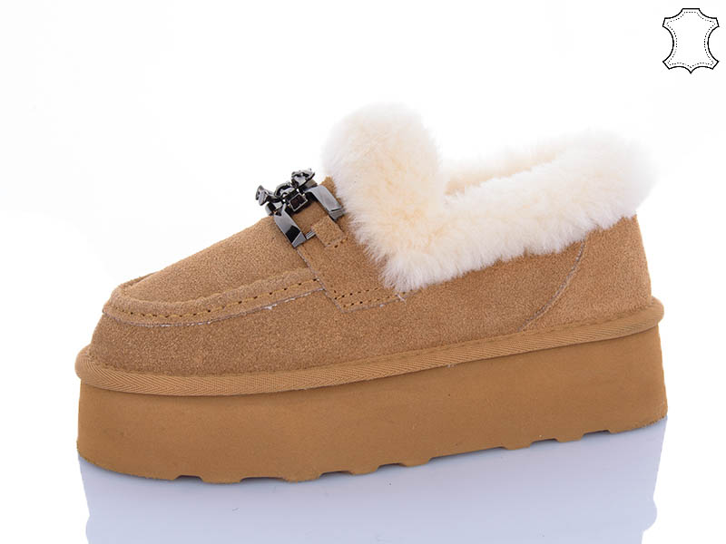 Угги PL PS (36-41) 5808 camel (зима)