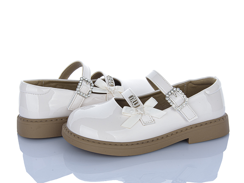 Туфли Clibee (31-37) A8160 beige (деми)