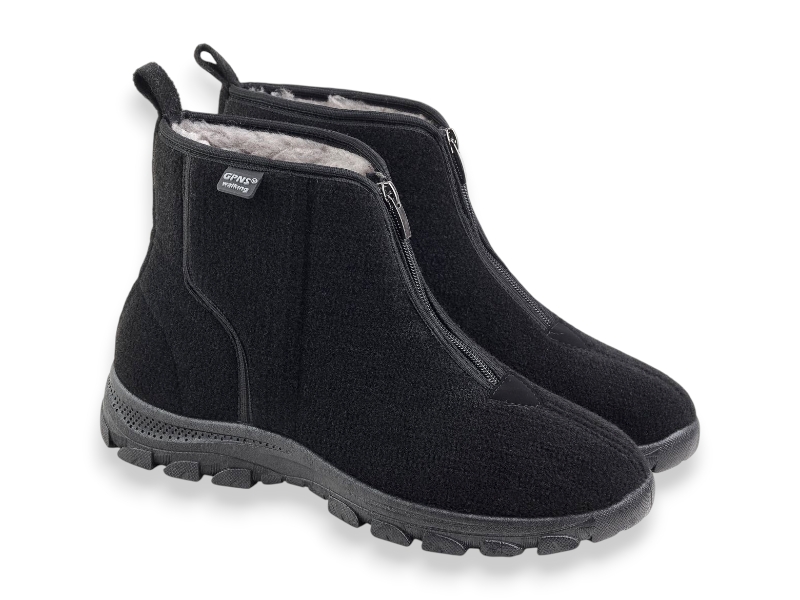 Ботинки Rai shoes (41-45) MA1101 чорний (зима)