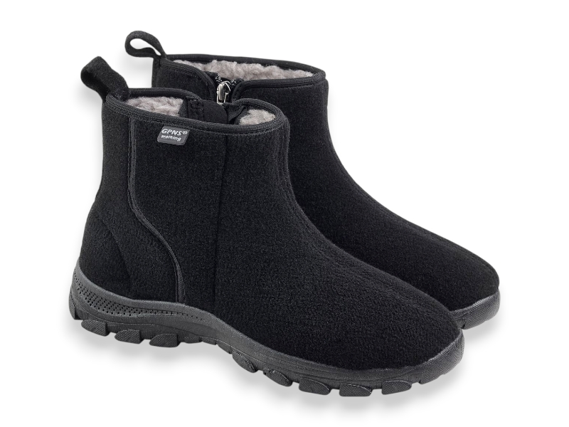 Ботинки Rai shoes (41-45) MA1102 чорний (зима)
