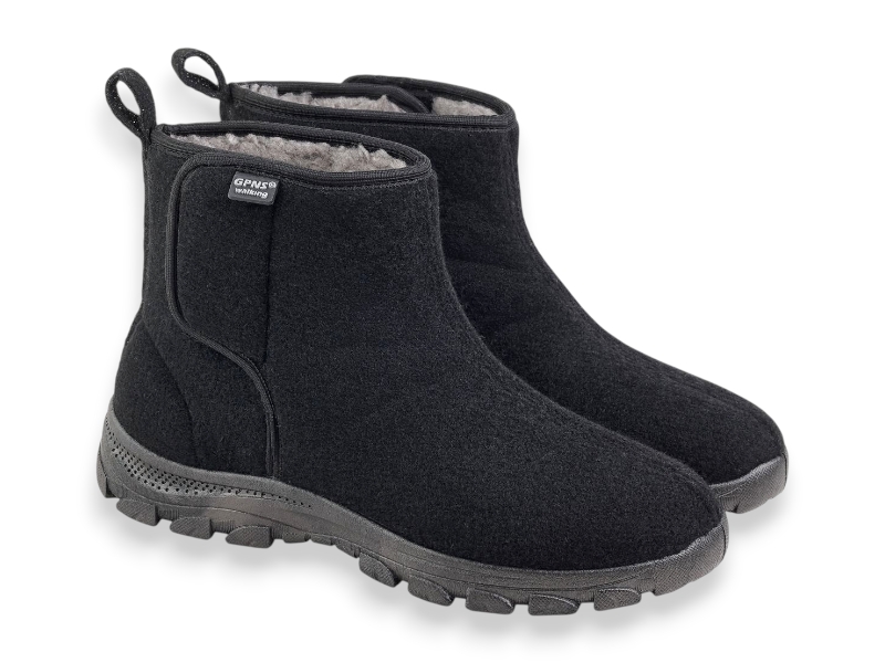 Ботинки Rai shoes (41-45) MA1103 чорний (зима)