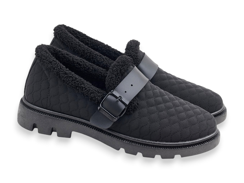 Туфли Rai shoes (37-41) TJ104 чорний (зима)