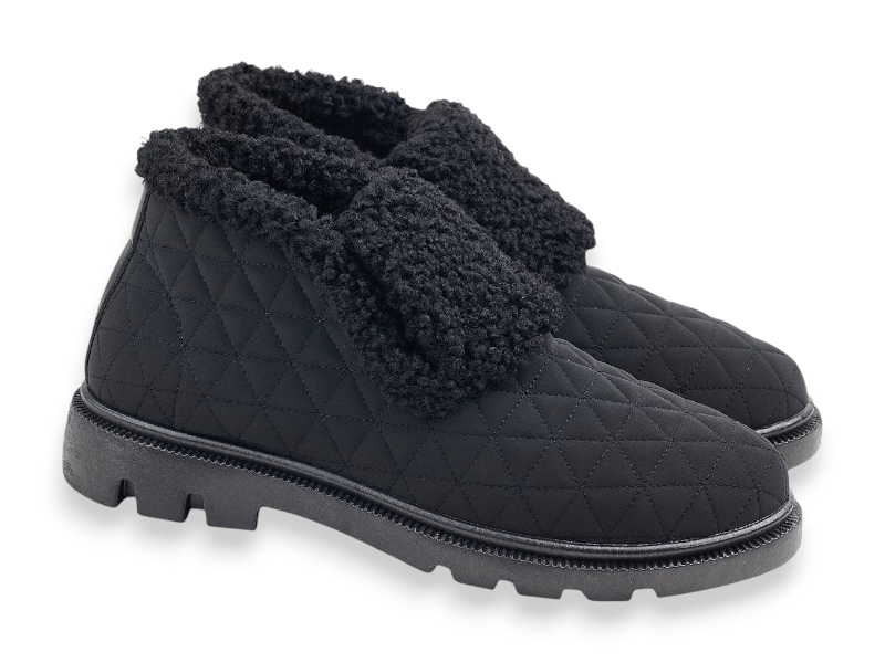 Ботинки Rai shoes (37-41) TJ207-2 чорний (зима)