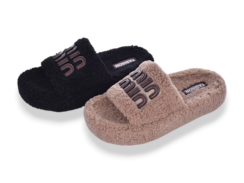 Тапочки Elmob (37-42) PL88A mix (зима)