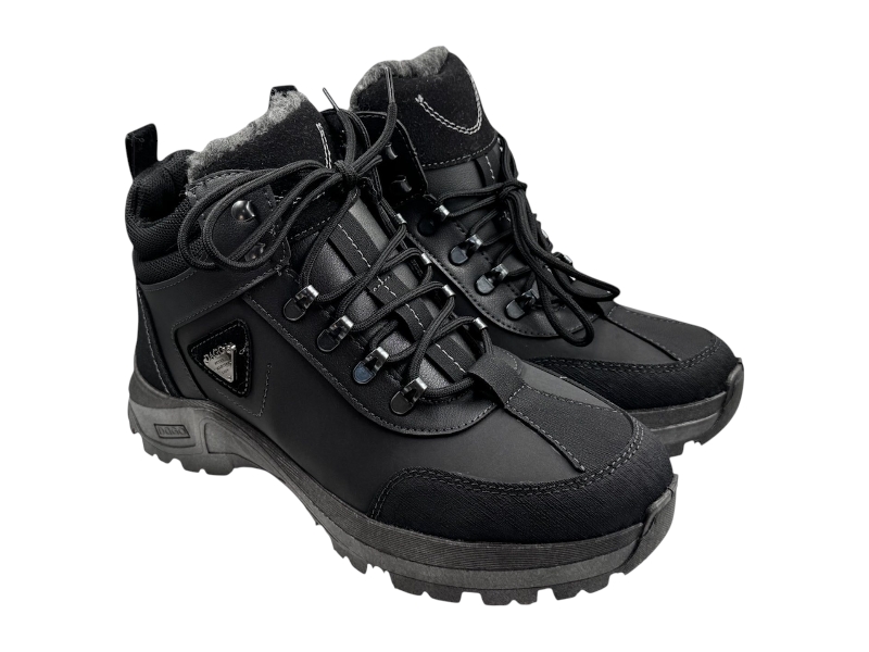 Ботинки Rai shoes (41-45) 2801 чорний (зима)