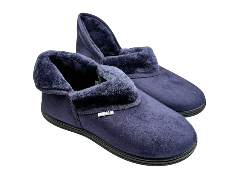 Тапочки Rai shoes (37-41) T04 слива (зима)