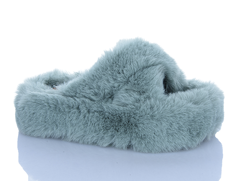 Тапочки Super Gear (36-40) CA009 green (зима)
