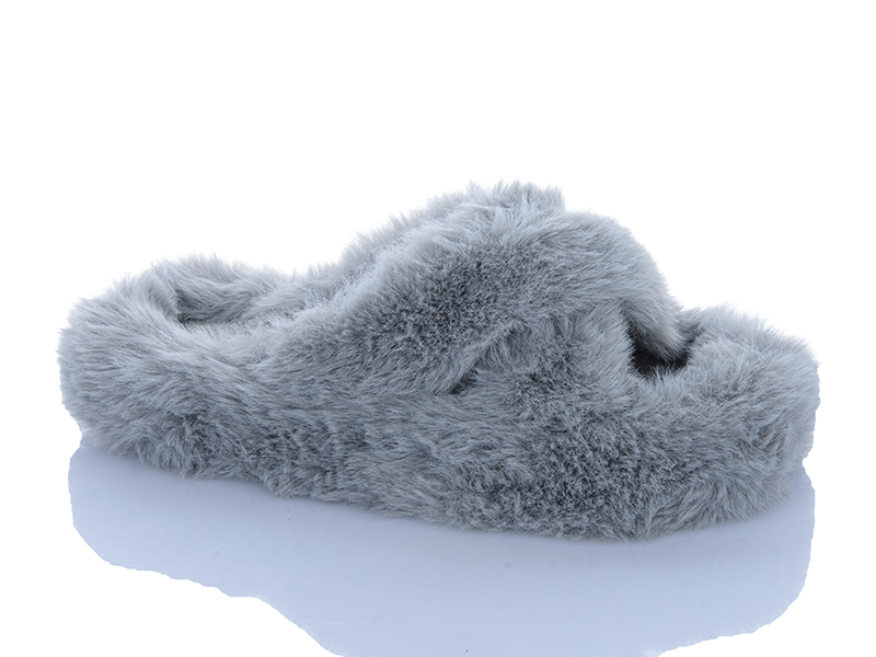 Тапочки Super Gear (36-41) CA05 grey (зима)