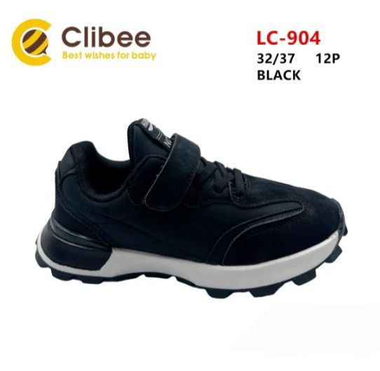 Кроссовки DvaClibee (32-37) Ap-LC904 black (деми)