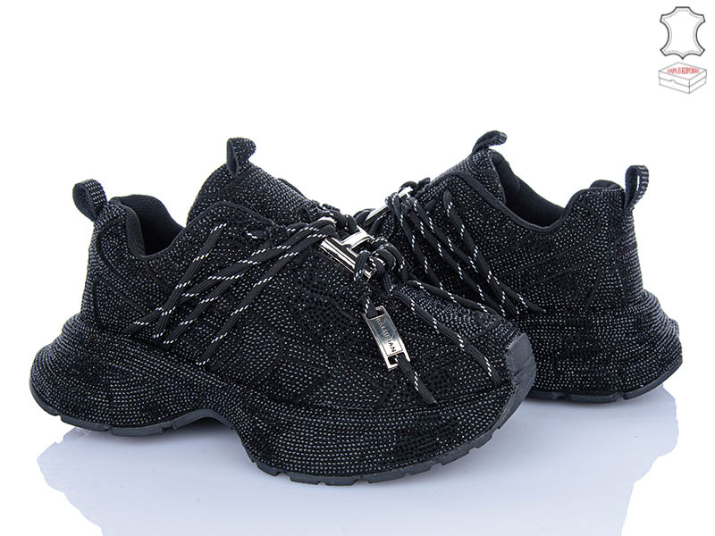 Кроссовки Ailaifa (36-41) AL1 black (деми)