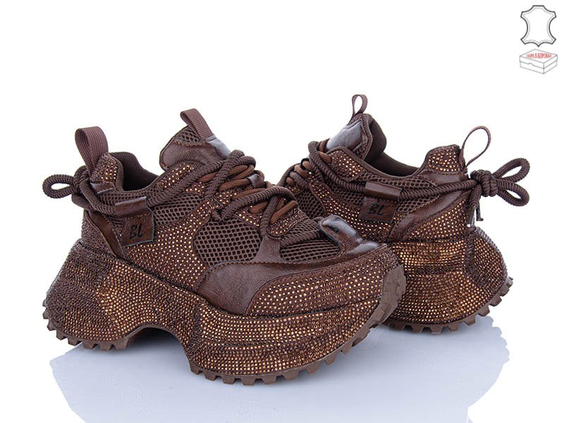 Кроссовки Ailaifa (36-41) AL3 brown (деми)