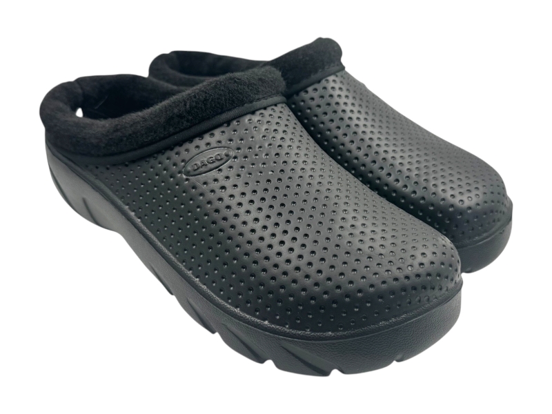 Сабо Rai shoes (37-41) 232 чорний (зима)