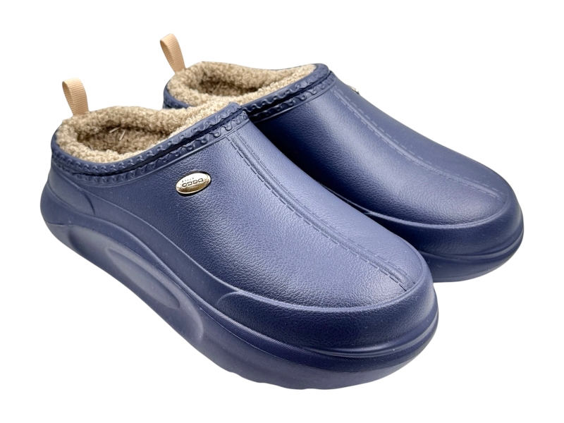 Сабо Rai shoes (37-41) 4101 синій (зима)