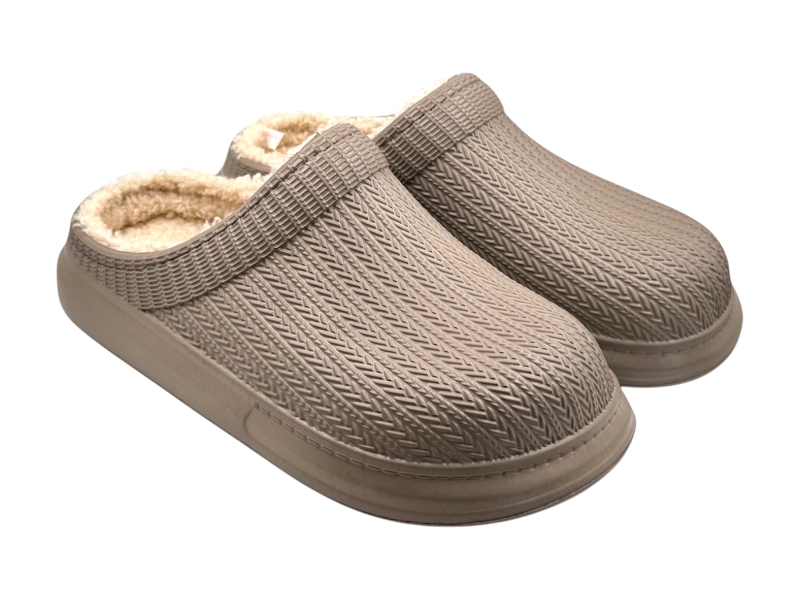 Сабо Rai shoes (37-41) 7003 капучино&nbsp; (зима)