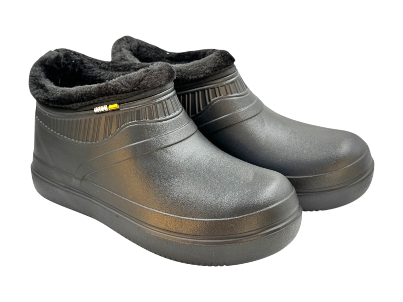 Галоши Rai shoes (37-41) 7004 чорний (зима)