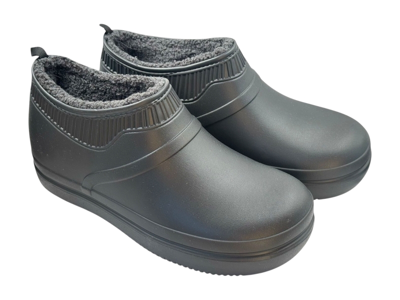 Галоши Rai shoes (41-46) 8002 чорний (зима)