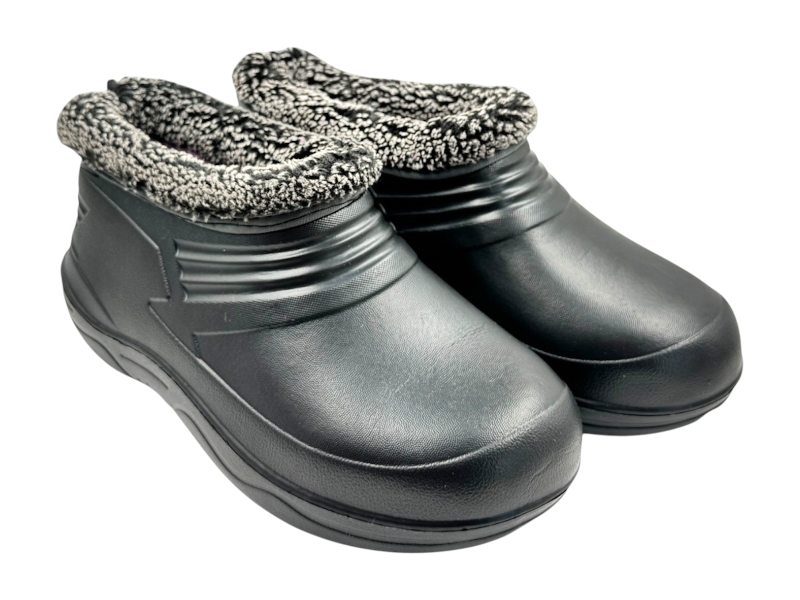 Галоши Rai shoes (25-36) D1 чорний (зима)