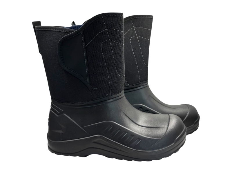 Сапоги Rai shoes (41-46) M136 чорний (зима)