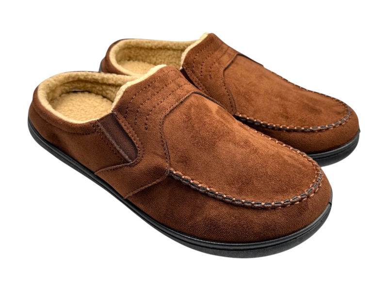 Сабо Rai shoes (41-46) ТЧ02 коричневий (зима)