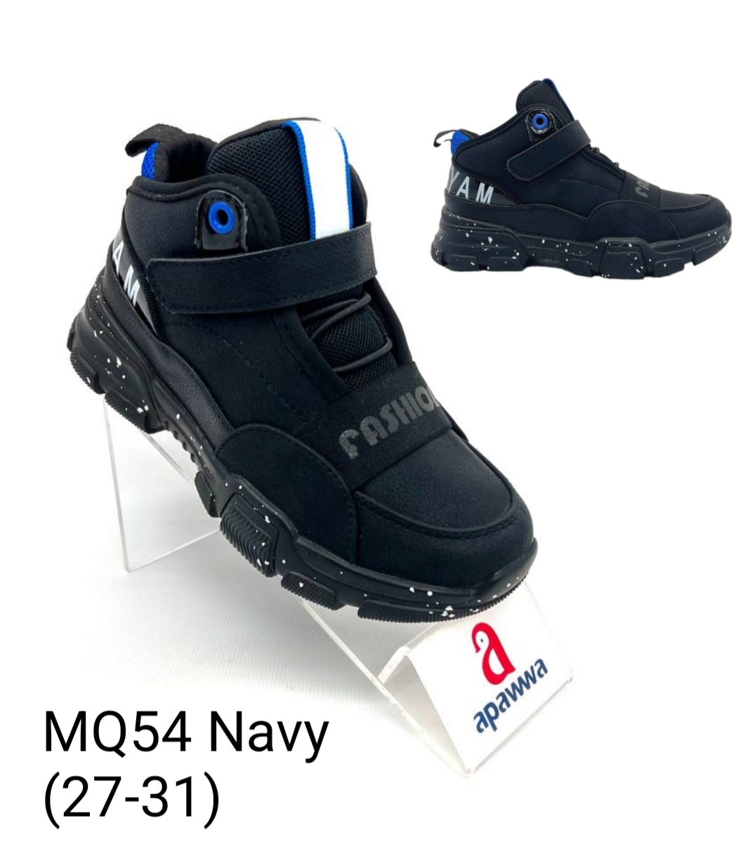 Кроссовки DvaClibee (27-31) Ap-MQ54 navy (деми)