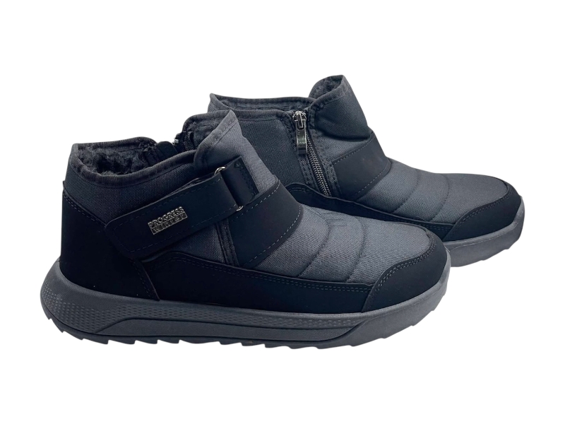 Ботинки Rai shoes (41-46) 3803 чорний (зима)