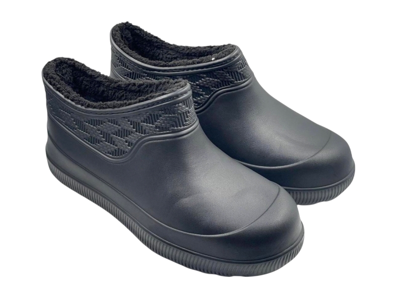 Галоши Rai shoes (41-45) M9701 чорний (зима)
