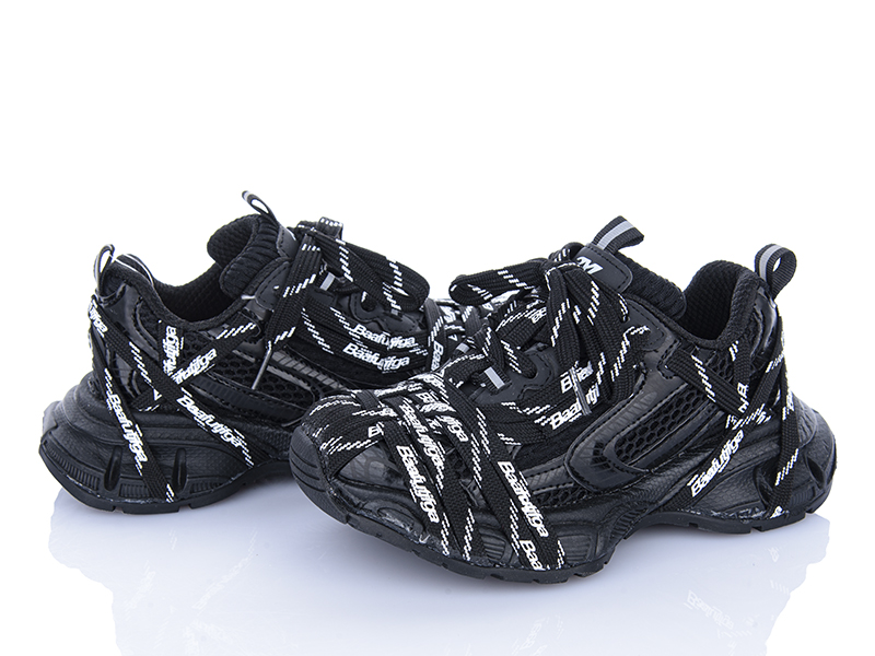 Кроссовки Clibee (31-37) ABC2660-1 black (деми)