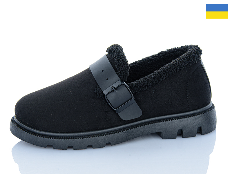 Туфли RGP (36-41) 103-2 чорний (зима)