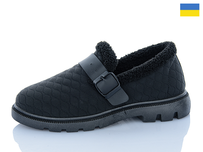 Туфли RGP (36-41) 104-1 чорний (зима)