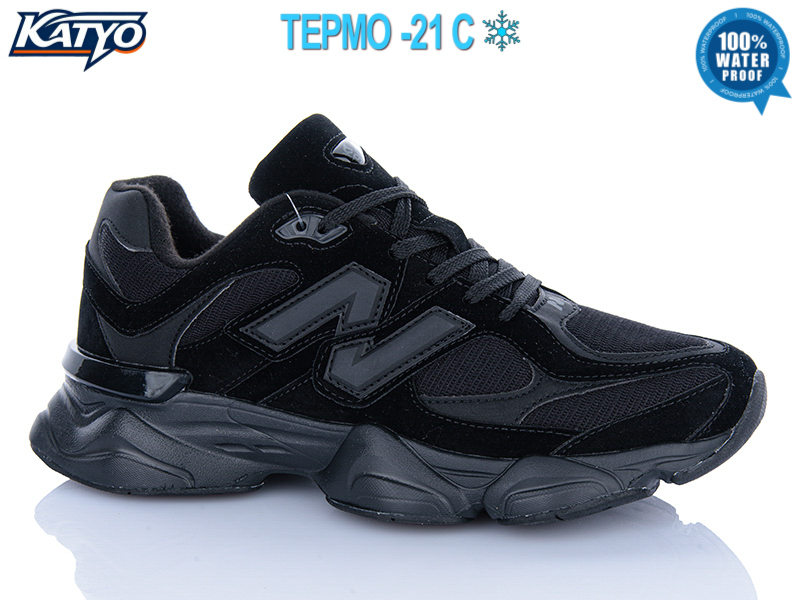 Кроссовки KATYO (41-46) A2610-1 термо (зима)