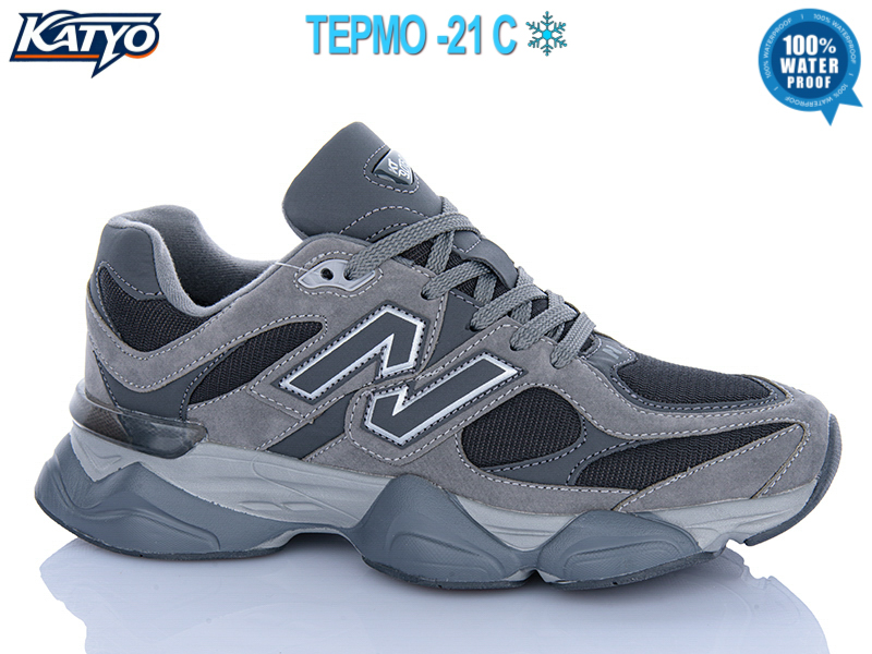 Кроссовки KATYO (41-46) A2610-5 термо (зима)