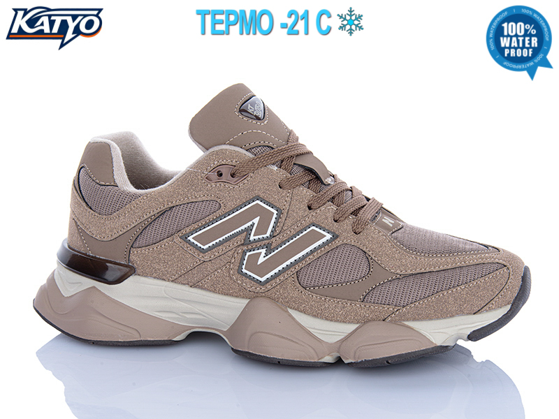 Кроссовки KATYO (41-46) A2610-6 термо (зима)