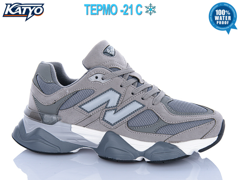 Кроссовки KATYO (36-41) B2610-2 термо (зима)