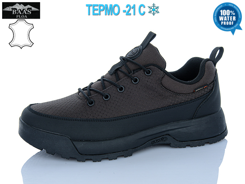 Кроссовки Baas (41-46) M7699-6 термо (зима)
