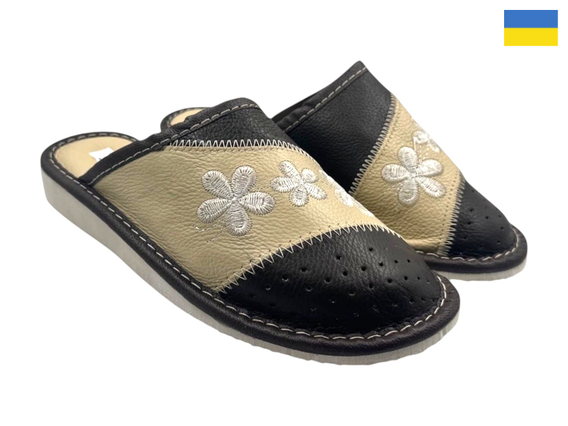 Тапочки Rai shoes (36-41) Капці 5 бежевий (деми)