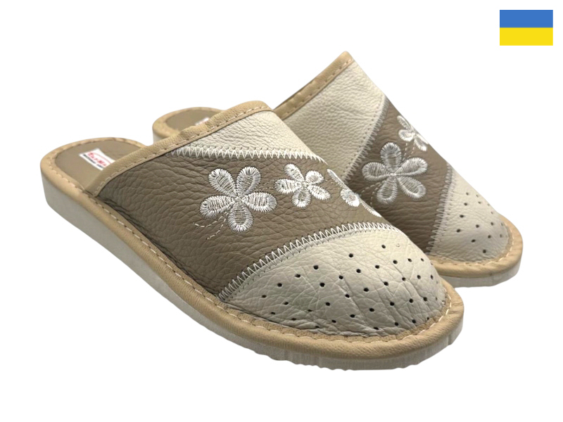 Тапочки Rai shoes (36-41) Капці 5 св.бежевий (деми)
