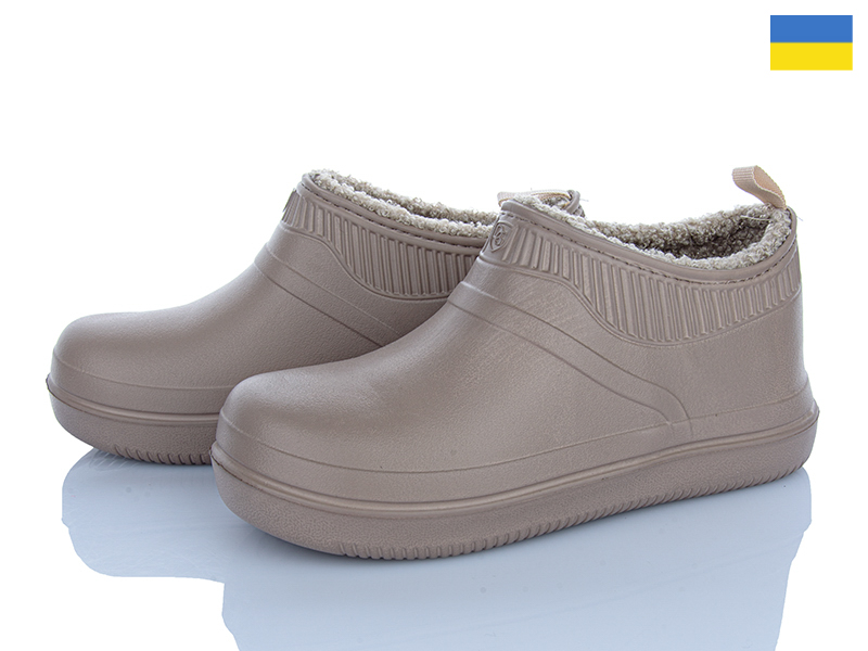 Галоши Roks (37-41) 7002 капучино (зима)