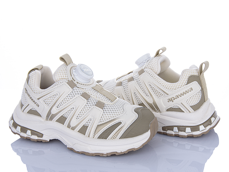 Кроссовки Clibee (32-37) A0343 beige (деми)