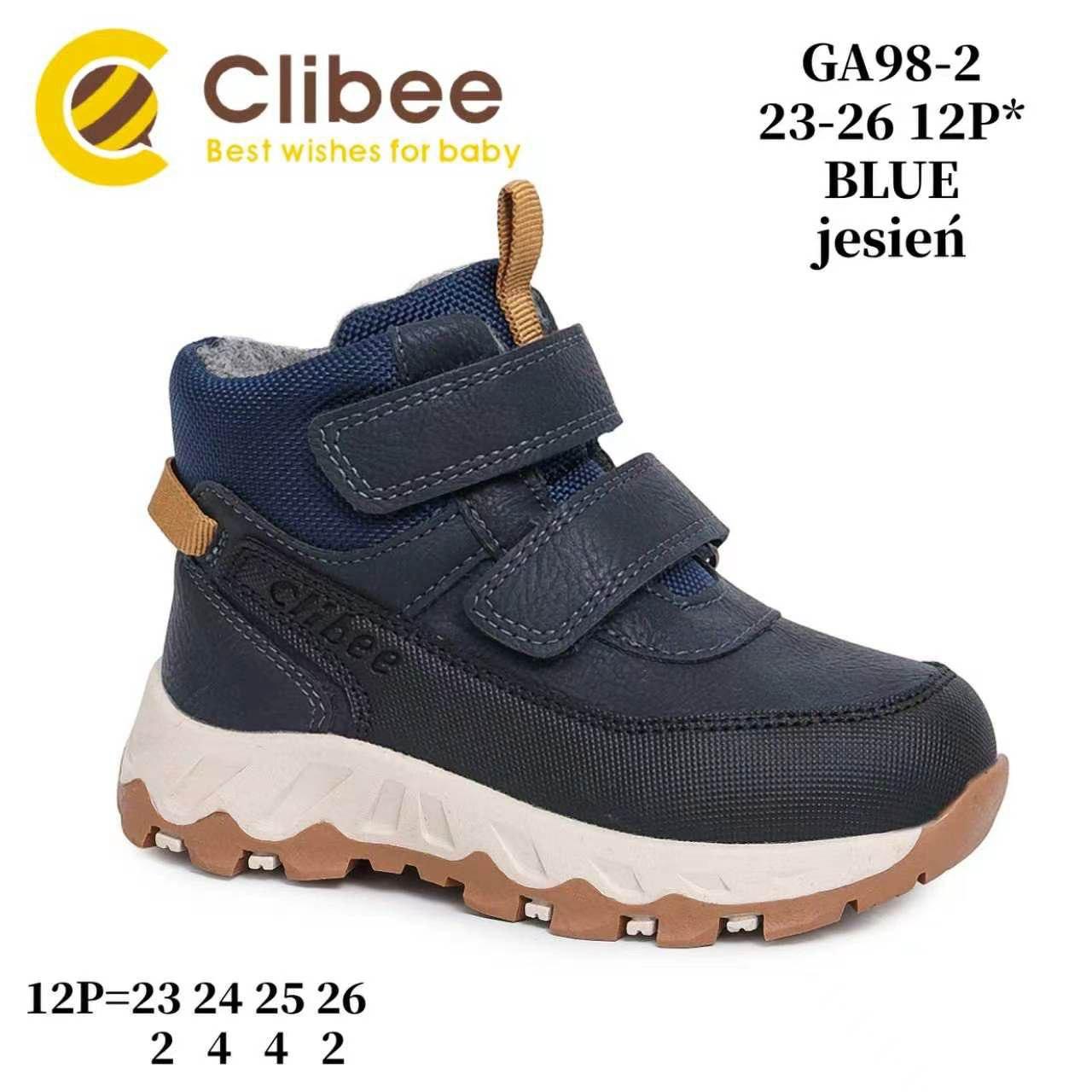 Ботинки DvaClibee (23-26) LD-GA98-2 Blue (деми)