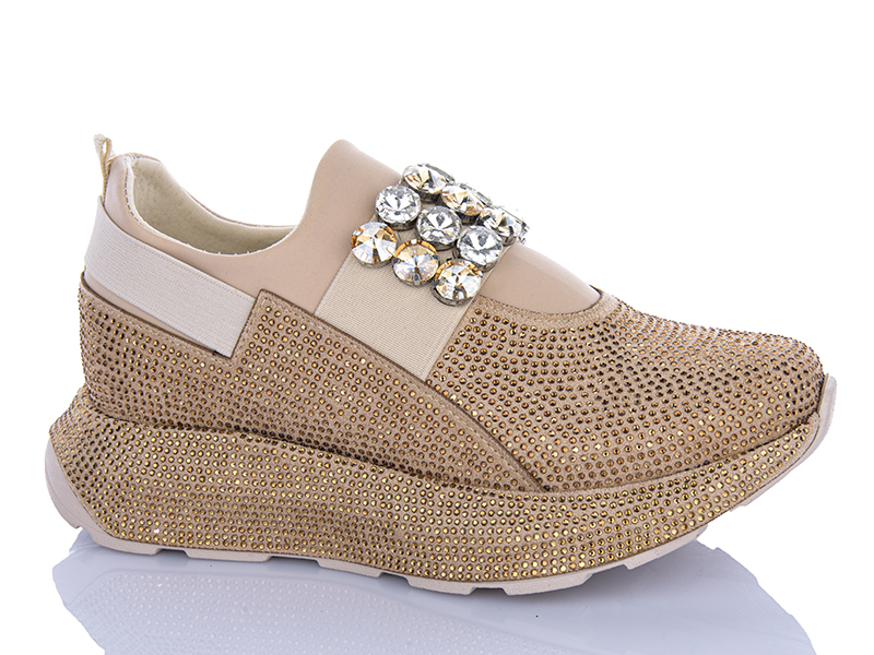Кроссовки Sali (36-40) 270 бежевий (деми)
