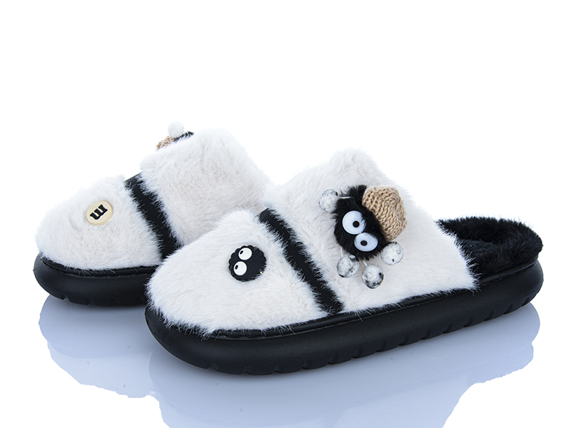 Тапочки Inblu (36-41) T25 чорний (зима)