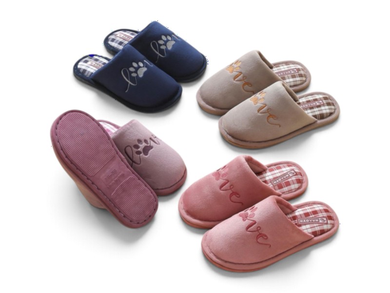 Тапочки Rai shoes (36-41) H71 mix (зима)