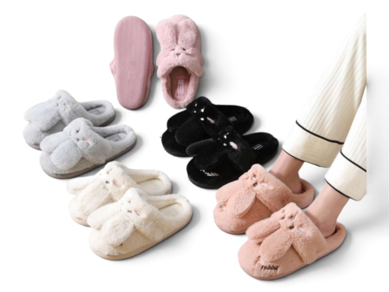 Тапочки Rai shoes (36-40) MD7316 mix (зима)
