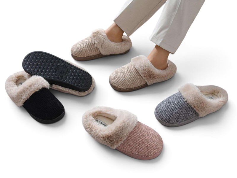 Тапочки Rai shoes (36-40) MD8533 mix (зима)
