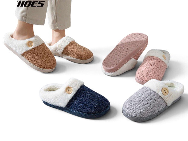 Тапочки Rai shoes (36-40) MD9606 mix (зима)