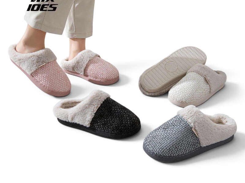 Тапочки Rai shoes (36-40) MD9608 mix (зима)